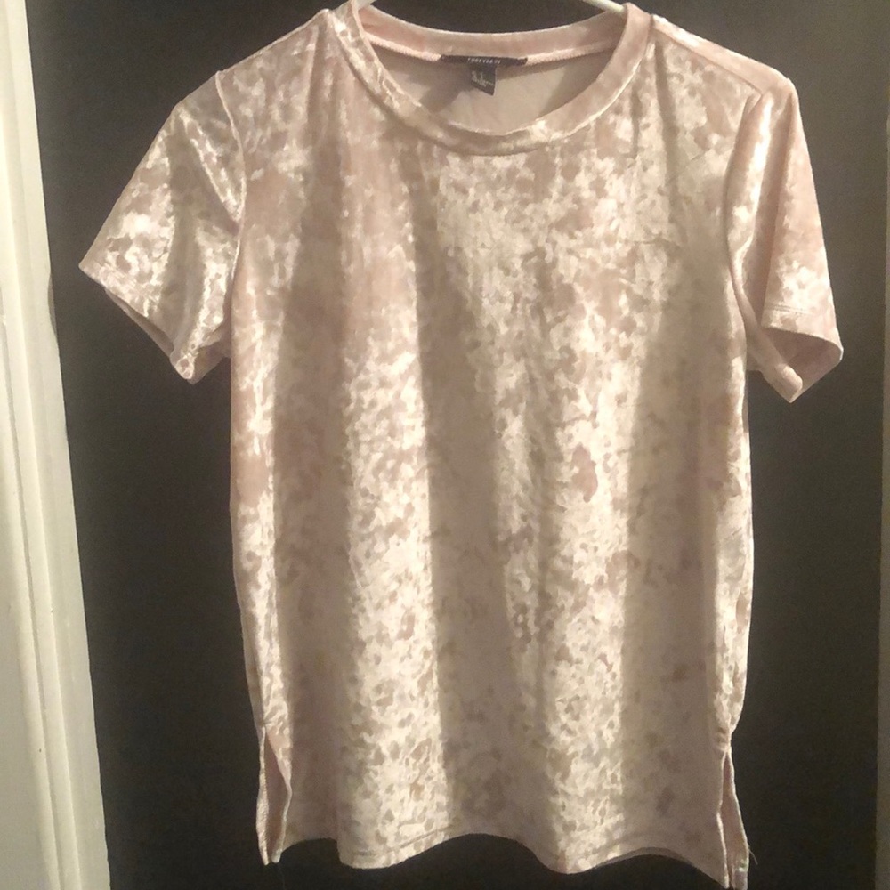 Velvet Light Pink Shirt
